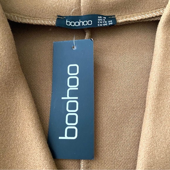Boohoo Wool Look Coat - Picture 5 of 12
